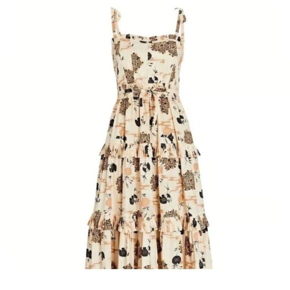 EXCELLENT PRE-LOVED ULLA JOHNSON LUMA DRESS 12 - Picture 3 of 8